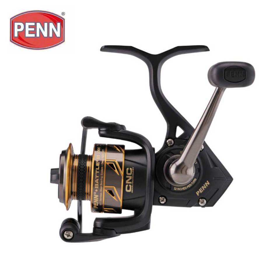 100% Original USA PENN Battle III 2000-8000 Fishing Reel Sea Saltwater Boat Fishing Wheel With Full 