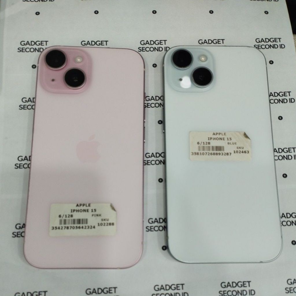Handphone Second Iphone 15 6+128GB unit only.