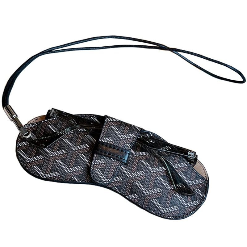Tas Kacamata Travel Gantungan Case Kacamata Case Kacamata Kulit Gantung Stylish Tempat Kacamata