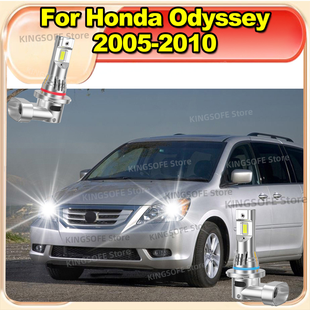 2/4Pcs 50000LM Canbus Car Headlight LED Bulb 6000K For Honda Odyssey 2005 2006 2007 2008 2009 2010