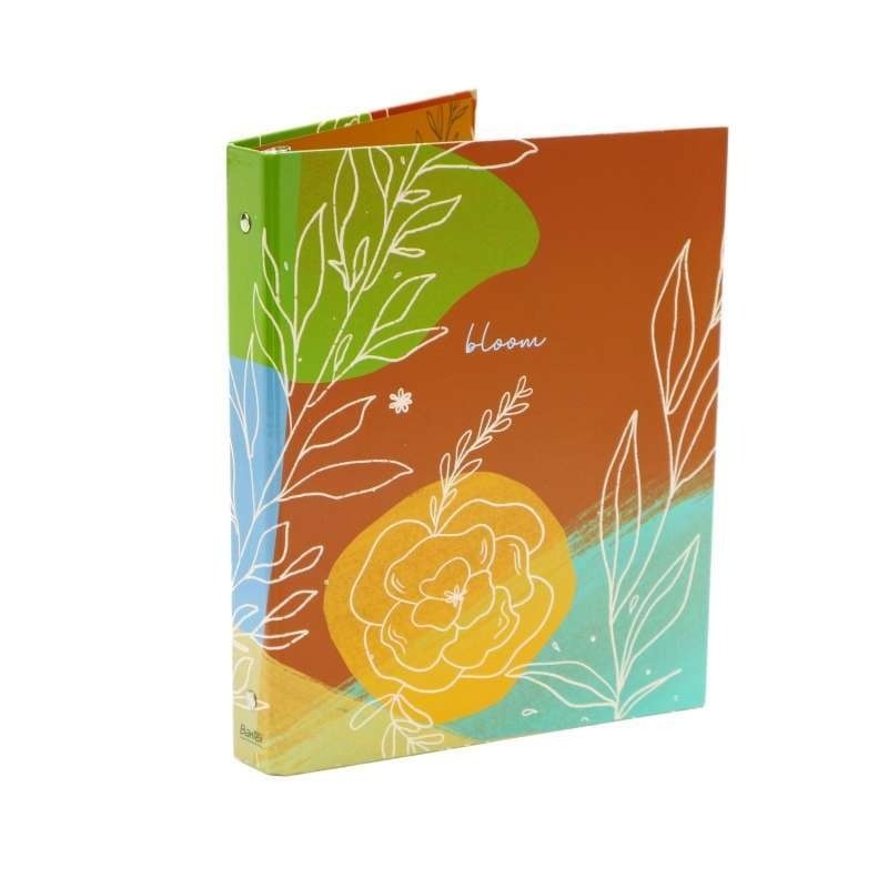 Bantex Binder A5 B5 Buku Catatan / Notebook Kuliah - Fancy Bloom Series