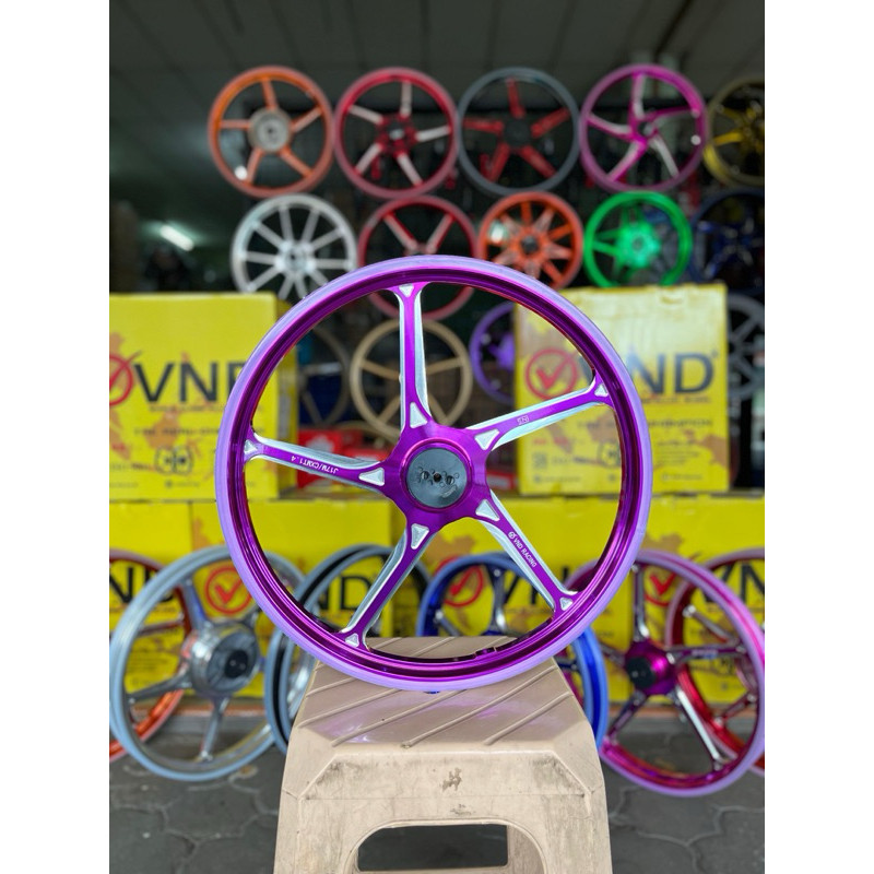 Velg Pelek racing VND AK55 CNC Model Enkei TRX Yamaha Jupiter MX King Jupiter Z Jupiter MX New