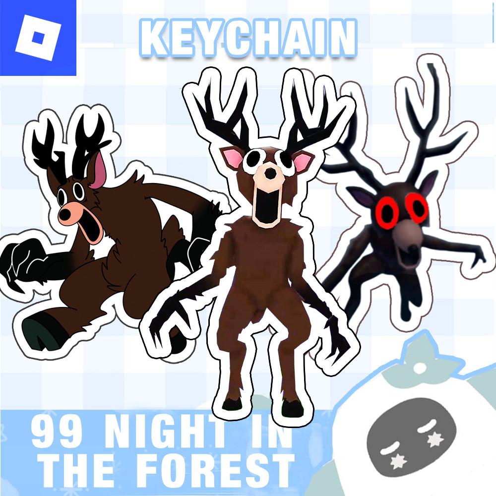 Ganci / Gantungan Kunci ROBLOX 99 Nights In The Forest - THE DEER