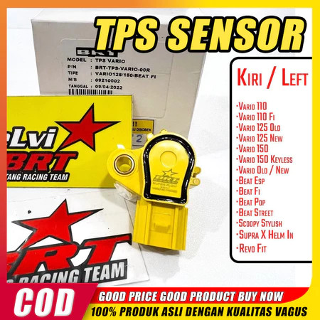 SENSOR TPS BRT HONDA VARIO 125 VARIO 150 BEAT POP BEAT ESP BEAT FI BEAT STREET GENIO BEAT DELUXE TPS