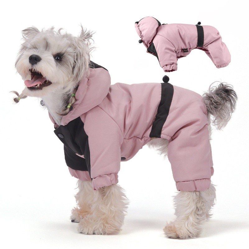 Dog winter jumpsuit Puppy winter puffer Down jacket for dogs Winter Graphene coat jacket waterproof 