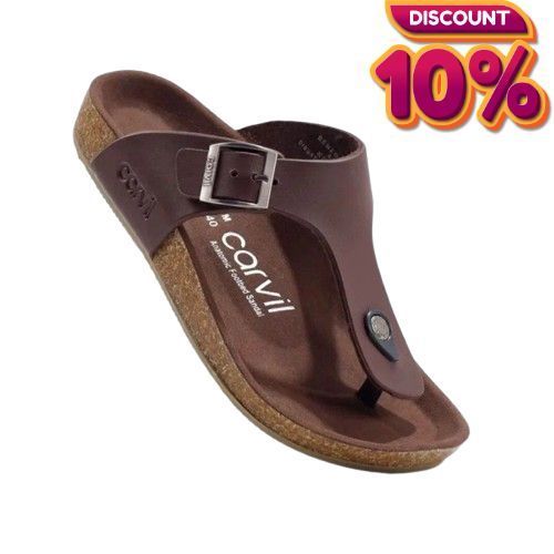 SANRIRINTOJAYASHOP CARVIL-Sandal Carvil Jepit Pria/Wanita Original 100%Sendal Carvil Pria Kekinian