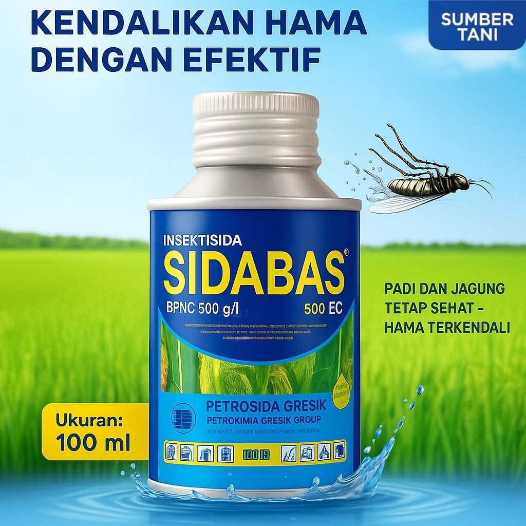 SIDABAS 500 EC 100 ML,INSEKTISIDA