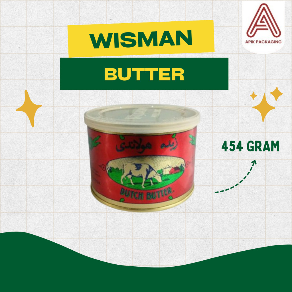 MENTEGA WIZMAN / WIJSMAN DUTCH BUTTERKEMASAN 454 GRAM