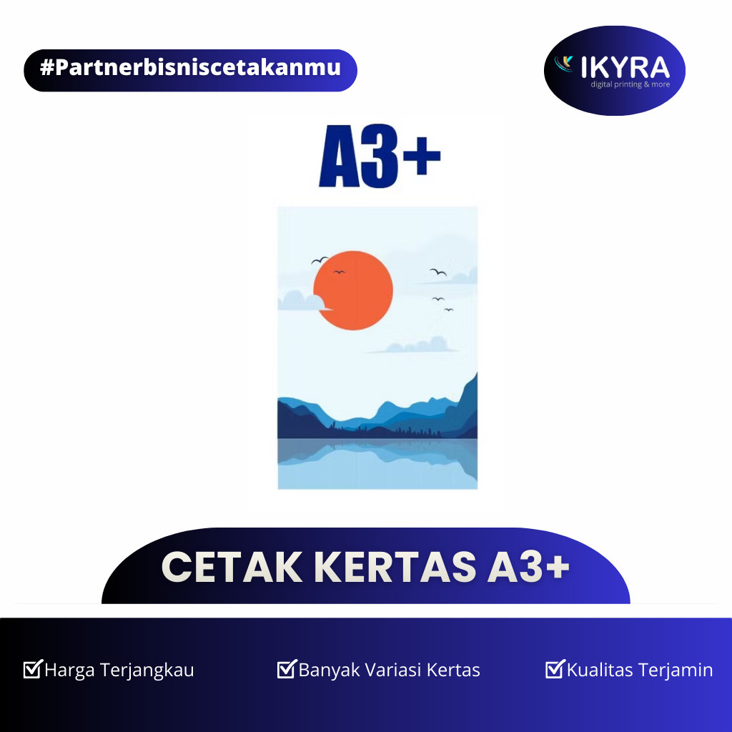 {GROSIR} Cetak Kertas A3+ | Art Paper, Art Carton, Jasmine, Ivory, Linen, BC, HVS – IKYRA Printing