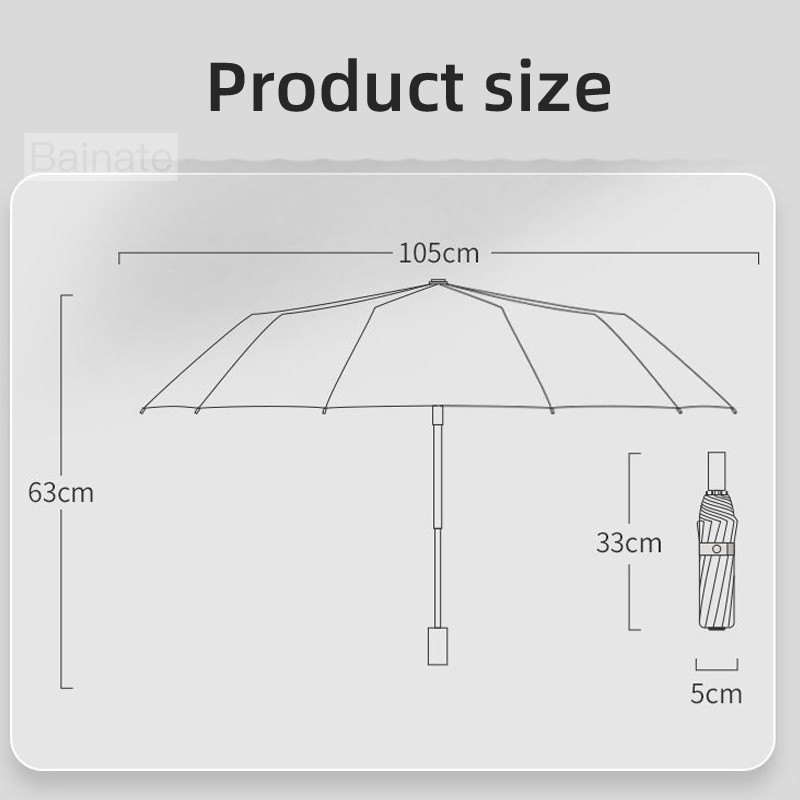 Car Automatic Folding Windproof Sunshade Umbrella For Volvo XC60 V90 V60 V40 XC90 S90 S60 C30 V70 XC