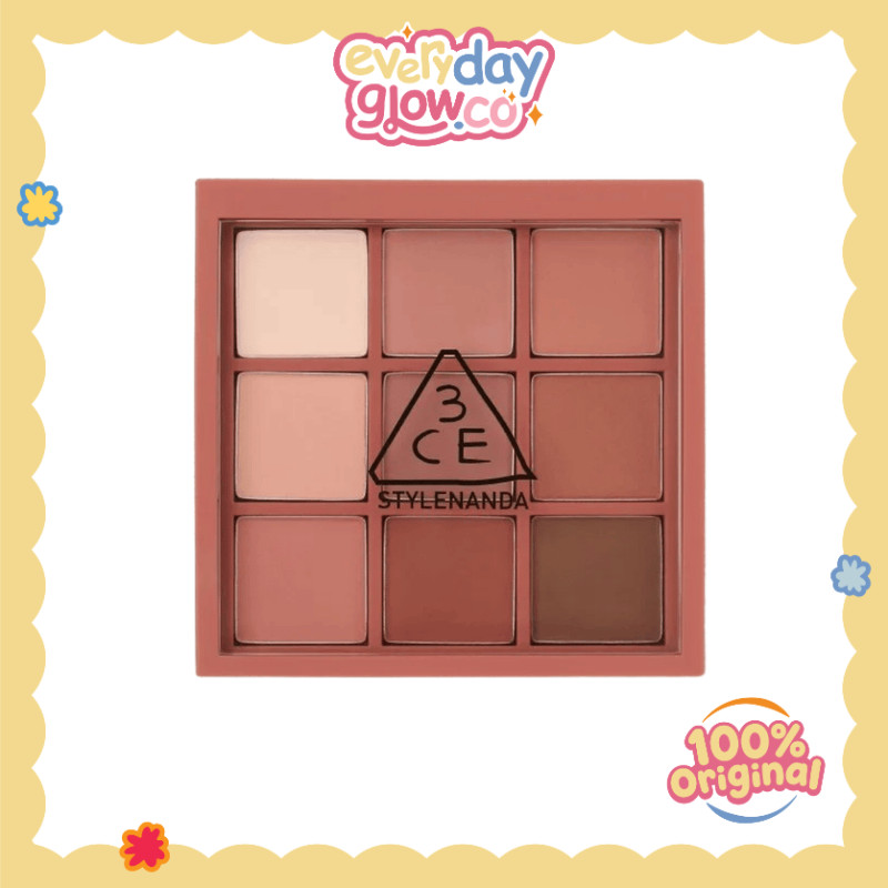 Eyeshadow 3CE OFFICIAL Multi Eye Color Palette Dry Bouquet ORIGINAL Eyeshadow Korea Longlasting Taha