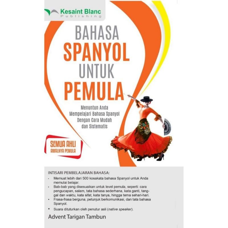 Buku Bahasa Spanyol untuk Pemula +  Audio