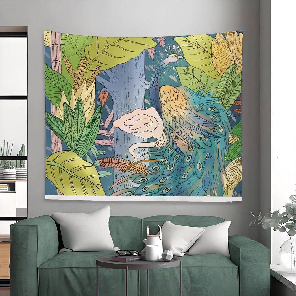 Hiasan Dinding Nordik Estetik Ala Instagram - Tapestry Gorden Hias untuk Dekorasi Kamar Kost, Kamar 