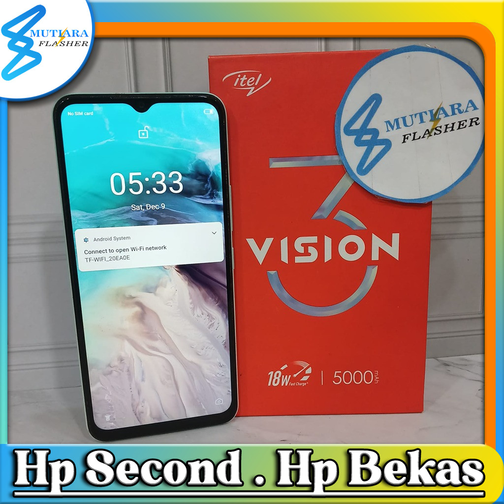 Itel Vision 3 Ram 2 Rom 32GB Second Original Flasher Store