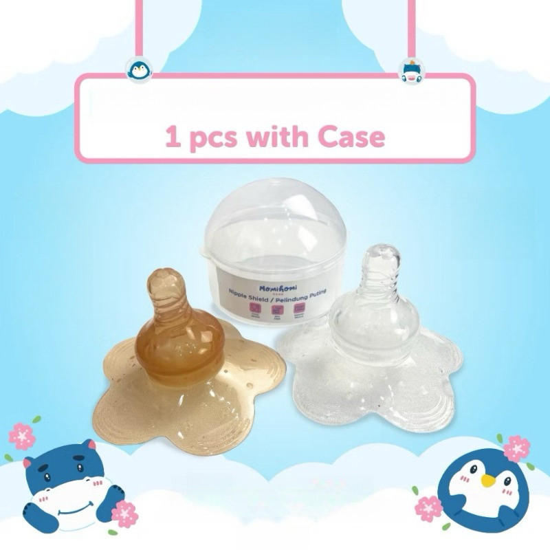 Pelindung Puting Susu Ibu Silikon Bpa Dot Puting Susu Ibu