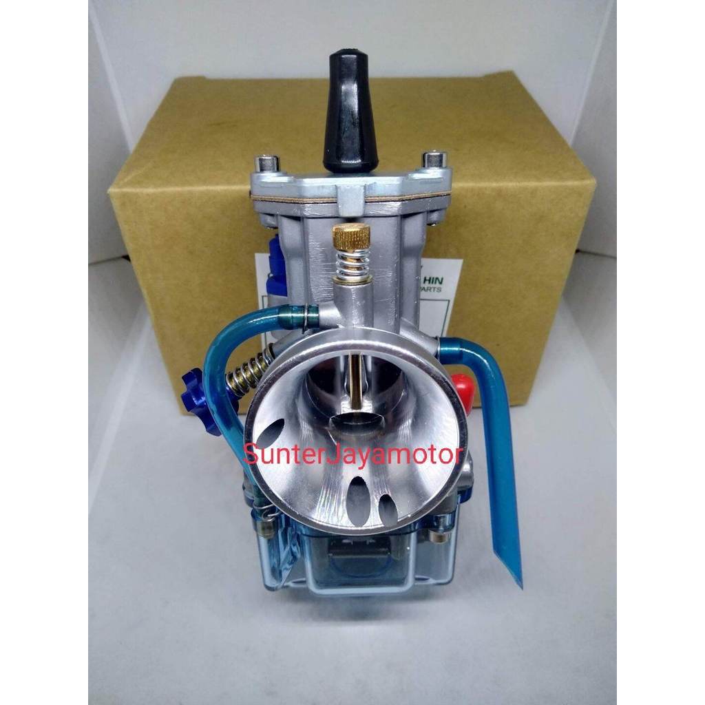 karburator PWK PE 28, 30,32,34.. Sudco Keihin. Karbu PWK biru transparan.