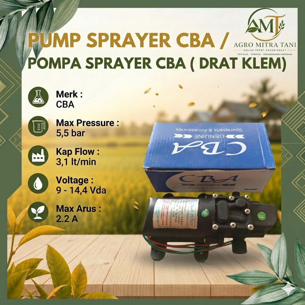 PUMP SPRAYER CBA / POMPA SPRAYER CBA ( DRAT KLEM)