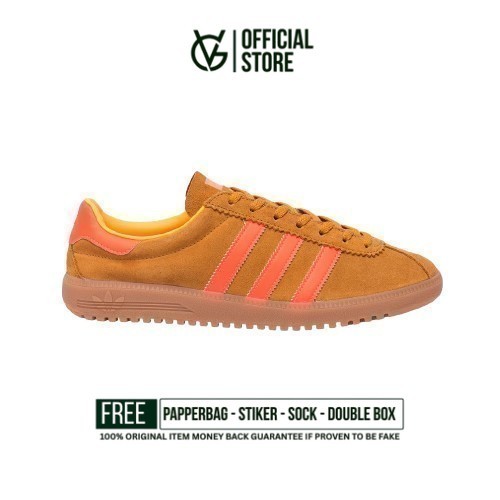 Sepatu Sneakers Adidas Bermuda Trainer Solar Orange  Original Authentic Unisex
