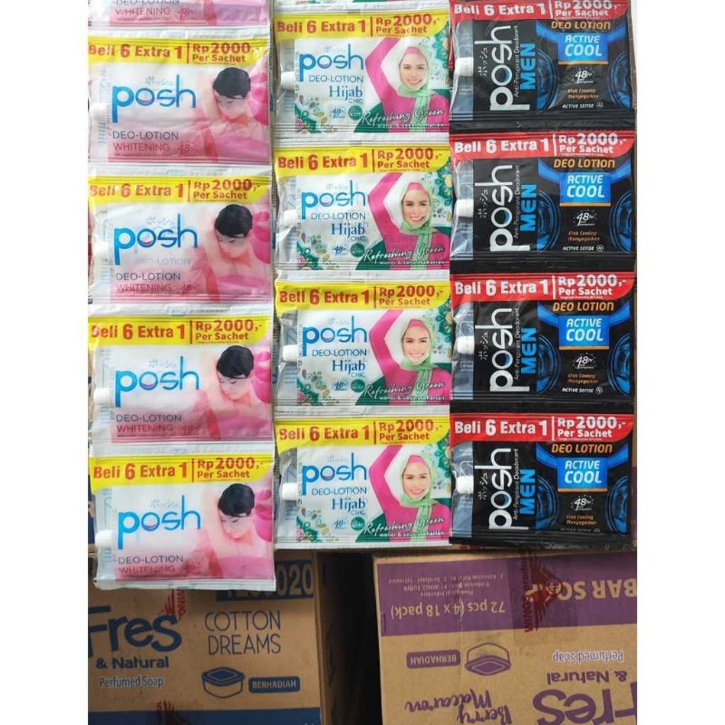 POSH Deodorant Lotion SACHET