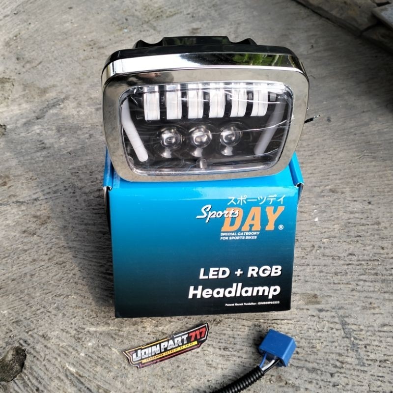 Lampu dayled Honda win100 gl100 headlamp daymaker Honda win100