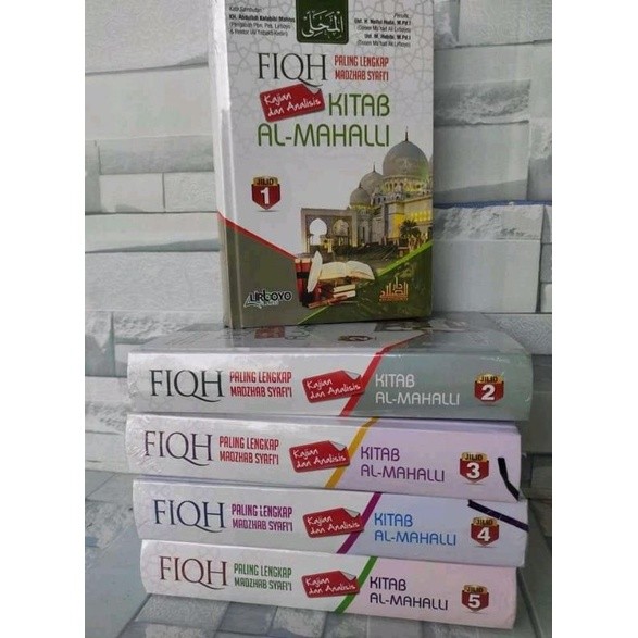 Terjemah Al Mahalli 5 Jilid Super Tebal Lirboyo Original