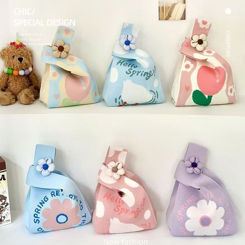 Tas Anyaman Unik Kanvas – Tote Bag, Belanja Trendi, Wanita Peduli Lingkungan