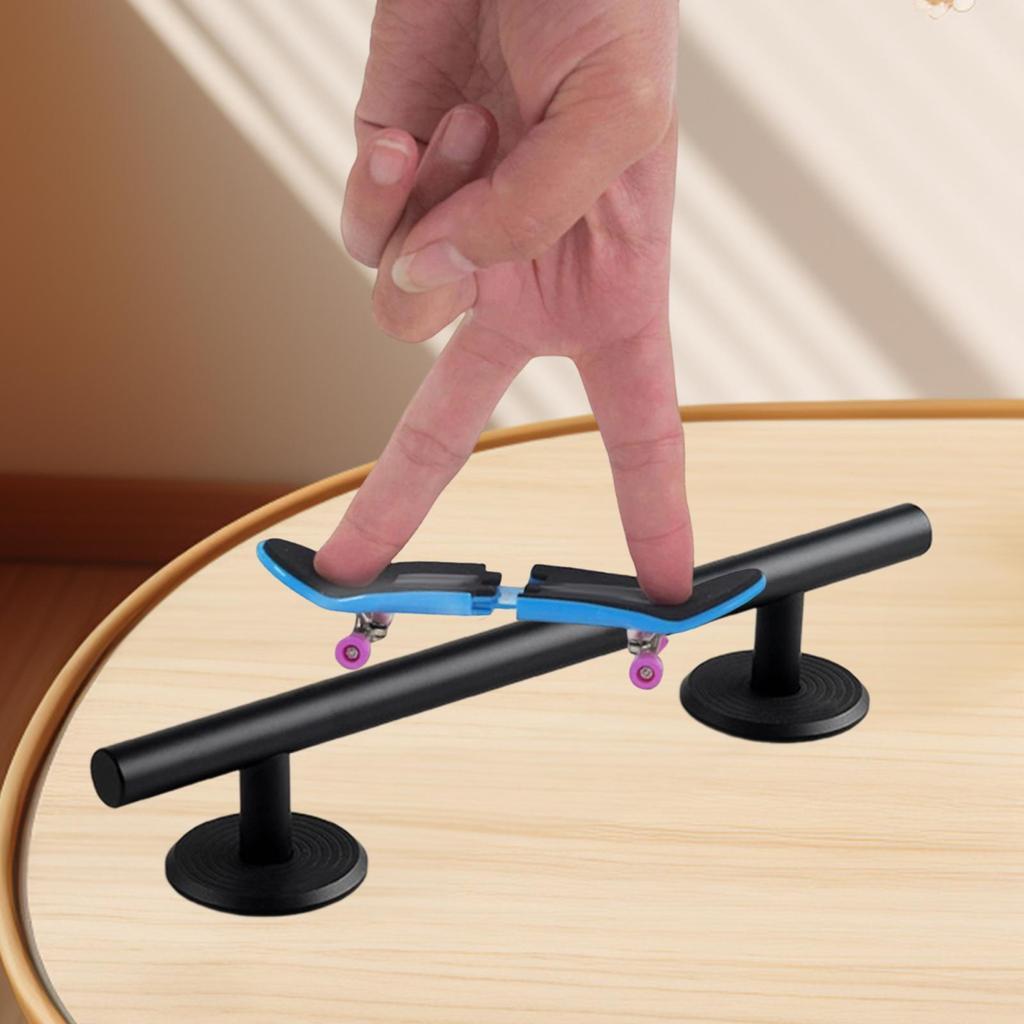 Mini Fingerboards Round Rails Versatile Creative Fingerboards Training Obstacle Skateboard Rail Acce