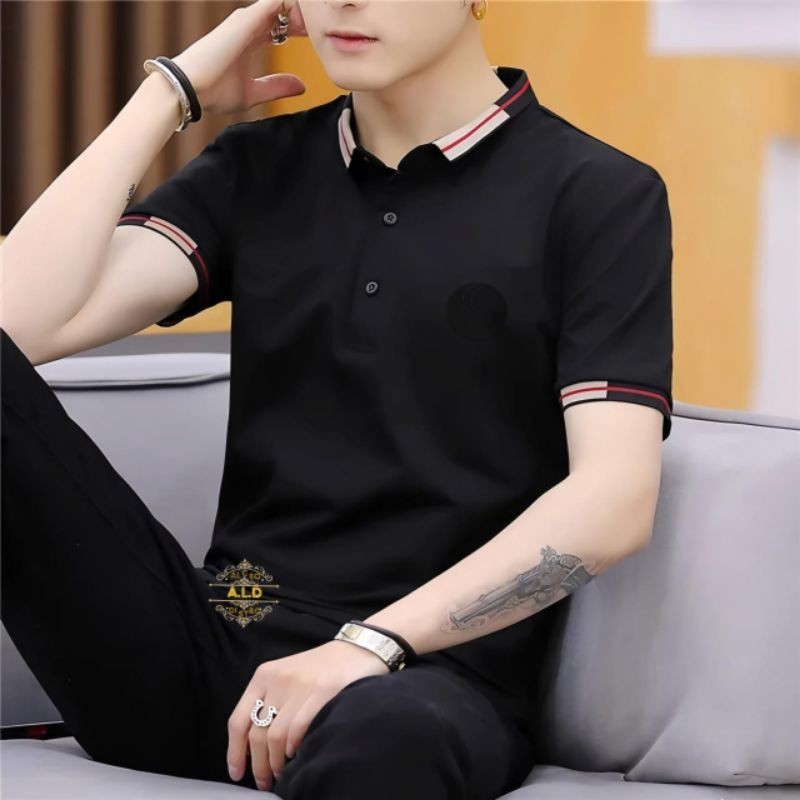 Kaos kerah polo shirt POLOS pria Permium Import SIZE S M L XL XXL