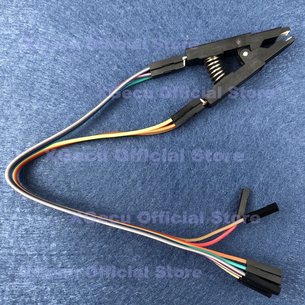 SOIC8 SOP8 in circuit programming Test ClipClamp