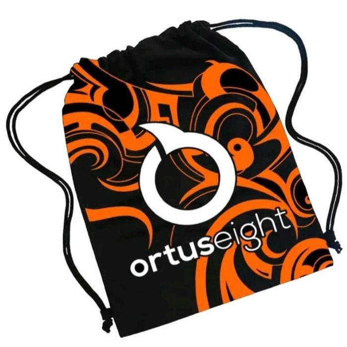 tas serut Korea tas sekolah tas pria wanita murah - polos