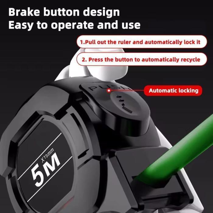 AFL METERAN NEON 5 METER ALAT UKUR BERTEKNOLOGI BAJA PRESISI & ANTI KARAT - Gambar 2