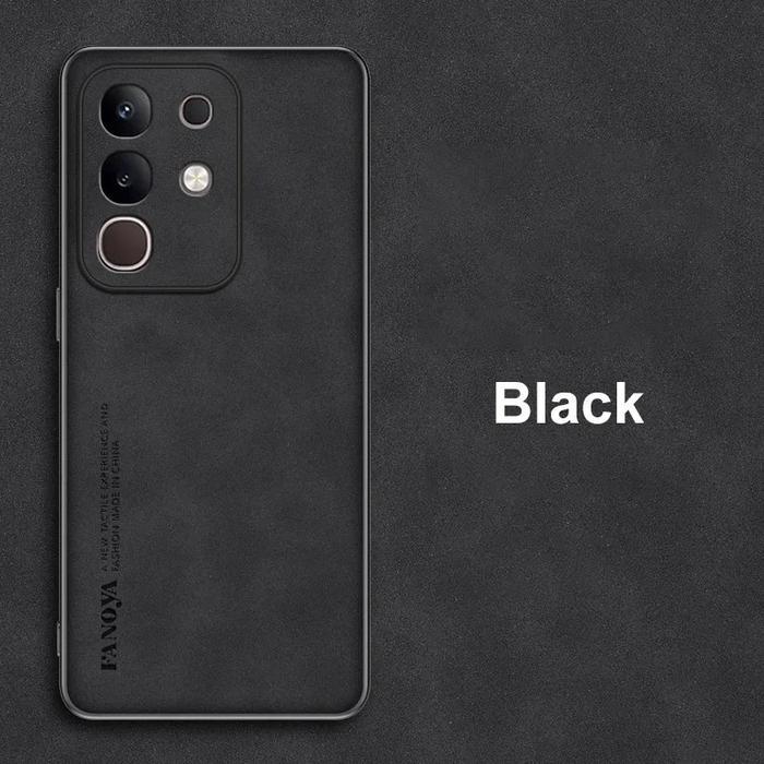 FANOYA NAPPA LEATHER CASE  FOR VIVO Y29 4G PREMIUM FANOYA LEATHER CASE SMOOTH NAPPA LEATHER