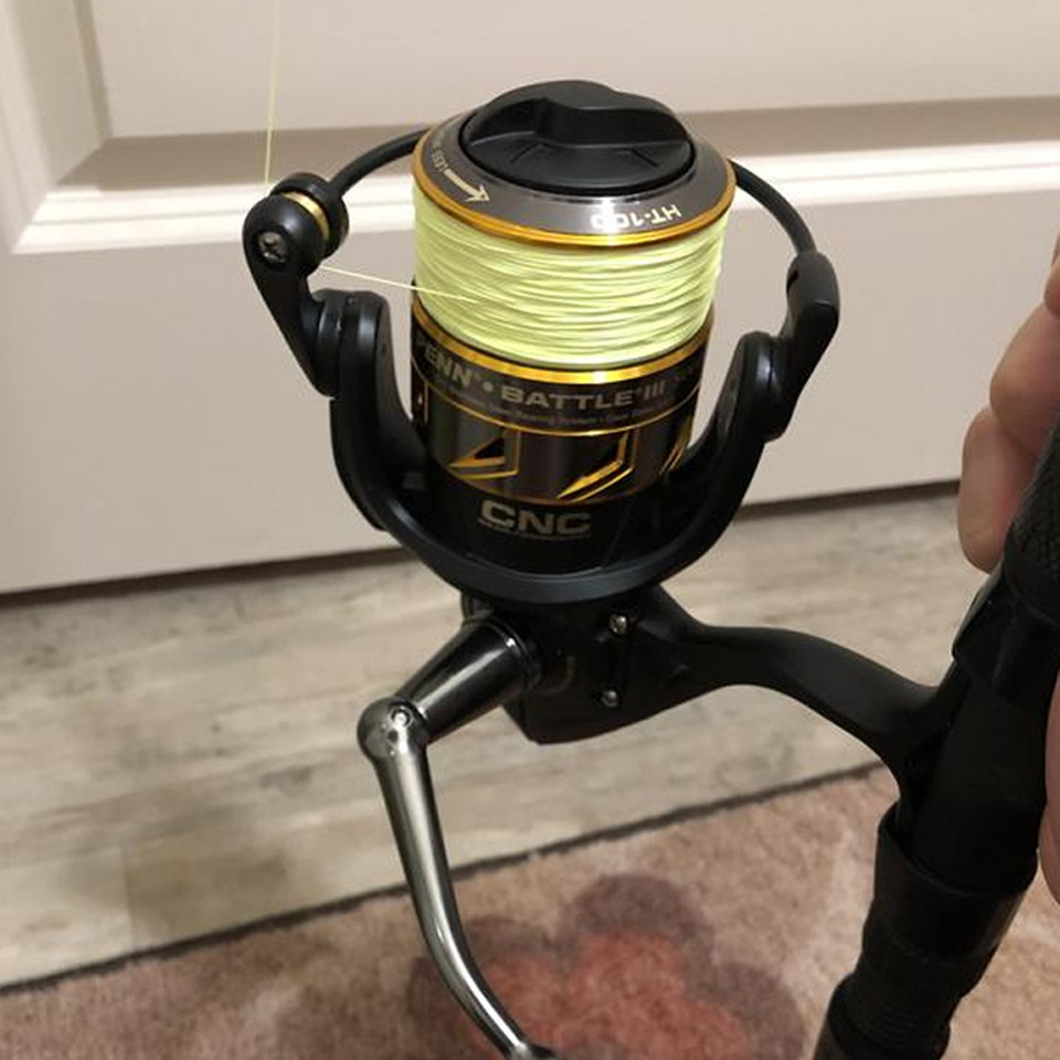 100% Original USA PENN Battle III 2000-8000 Fishing Reel Sea Saltwater Boat Fishing Wheel With Full 