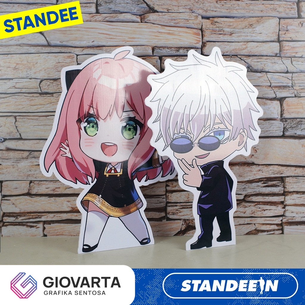 Mini Standee Anime Custom Real Size Mini 50cm Bisa Pilih Karakter