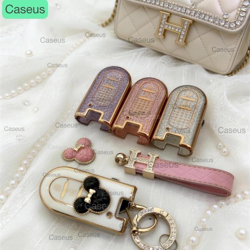 Cover Kunci Coquette Glitter TPU Bling Kartun Premium Mobil Untuk Toyota All New Rush GR Sport 2018 