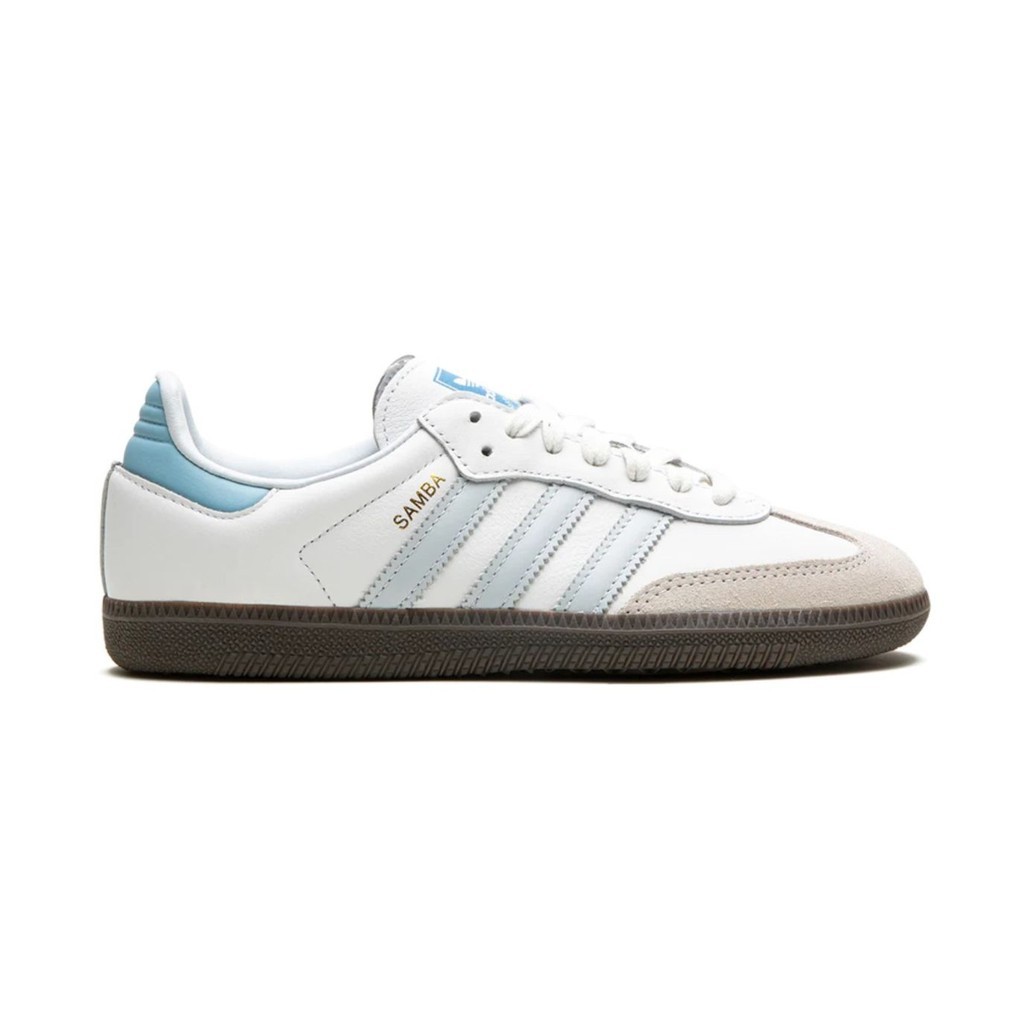 Adidas Samba  White Halo Blue