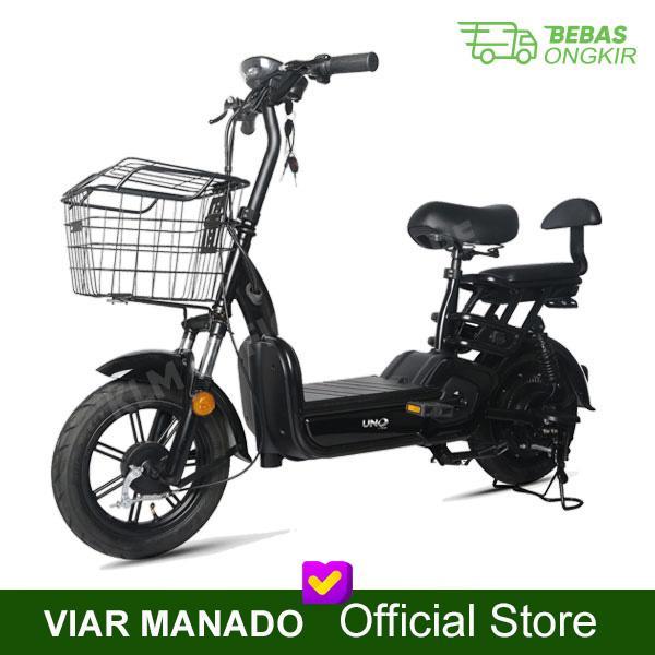 SEPEDA LISTRIK VIAR UNO - Hitam