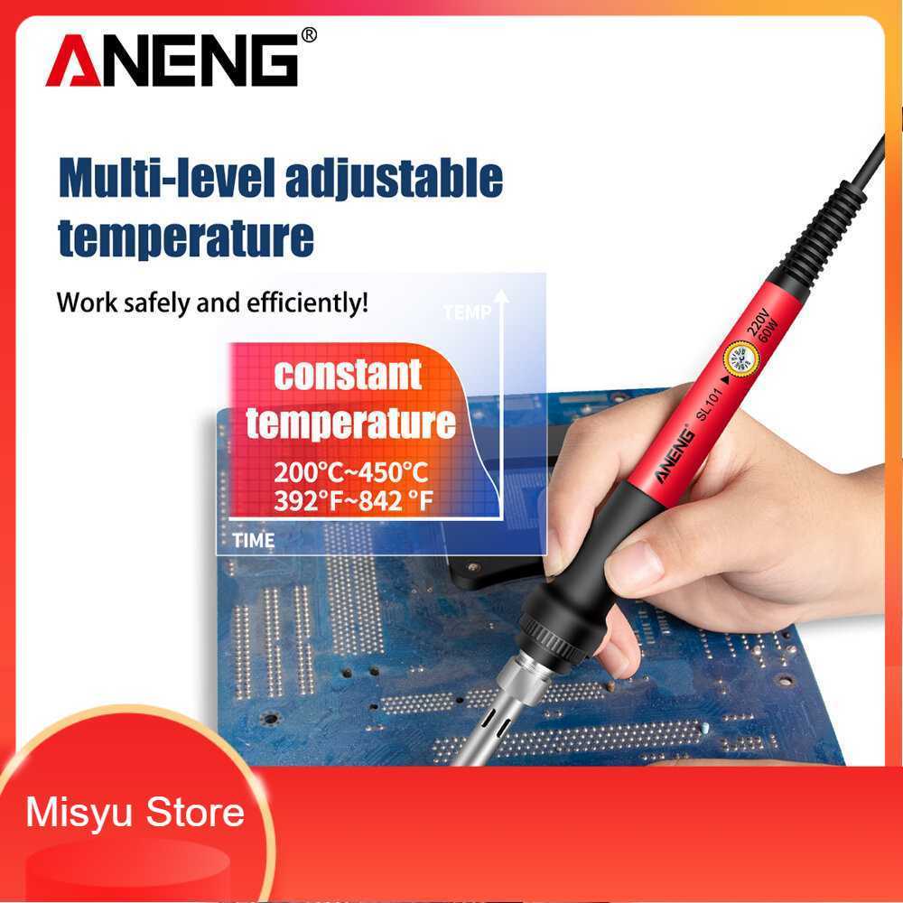 ANENG Solder Elektrik Adjustable Temperature 60W - SL101