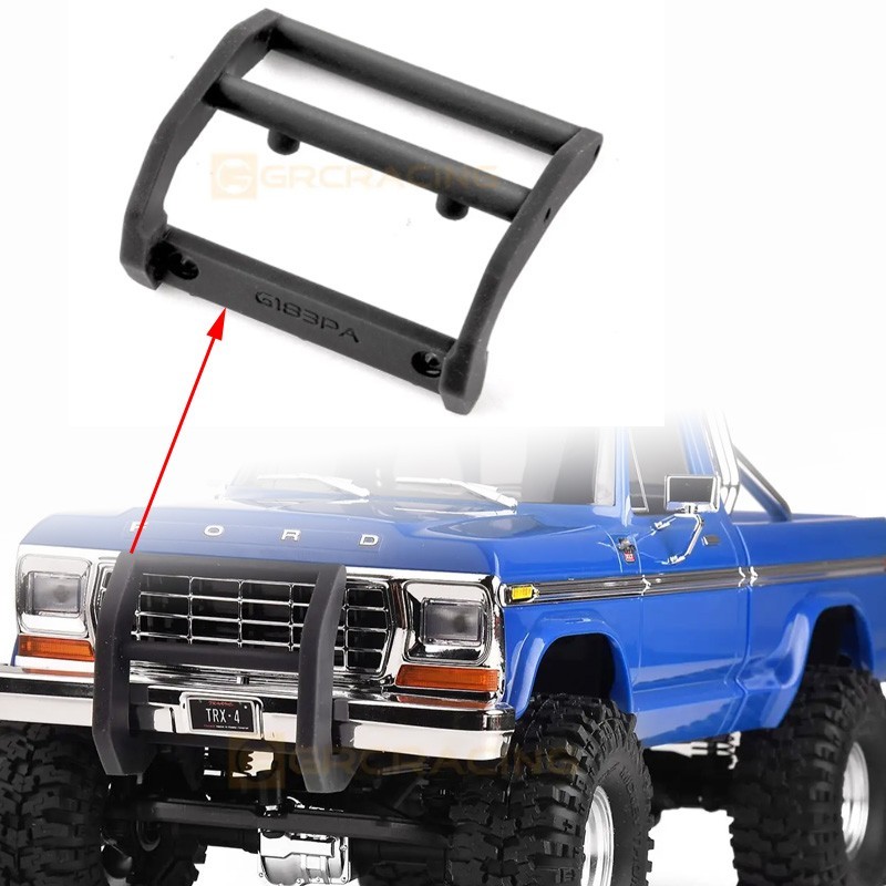 For Traxxas 1/18 TRX4M F150 RC Car Front Bumper Bull Bar Mofication And Upgrade Parts G183P