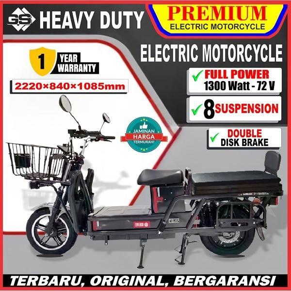 ELECTRIC SCOOTER 14 INCH BIG TIRE WITH SEAT TERBARU  - MOTORCYCLECARGO