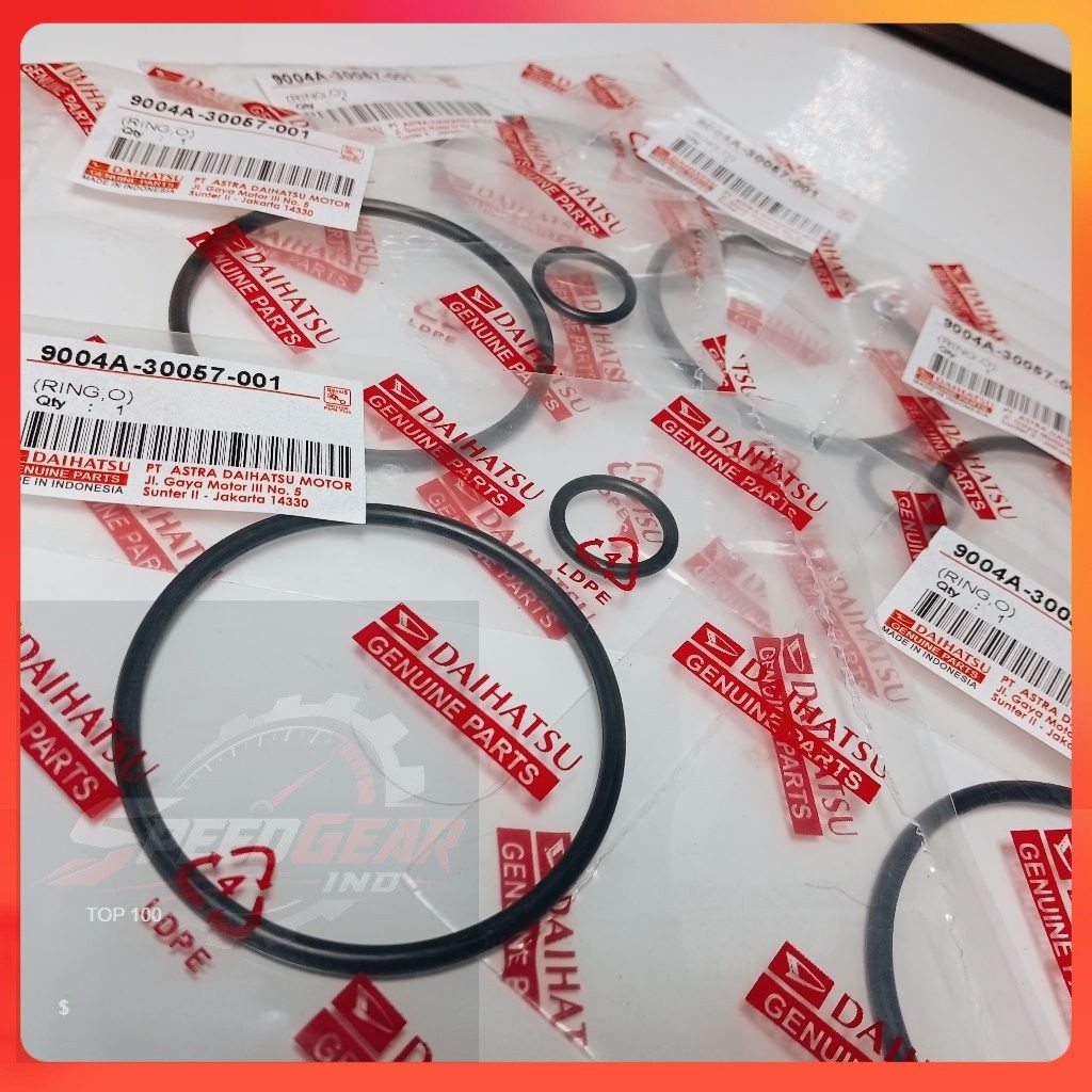 Seal Sil O Ring Rumah Filter Oli Avanza Xenia Terios Rush