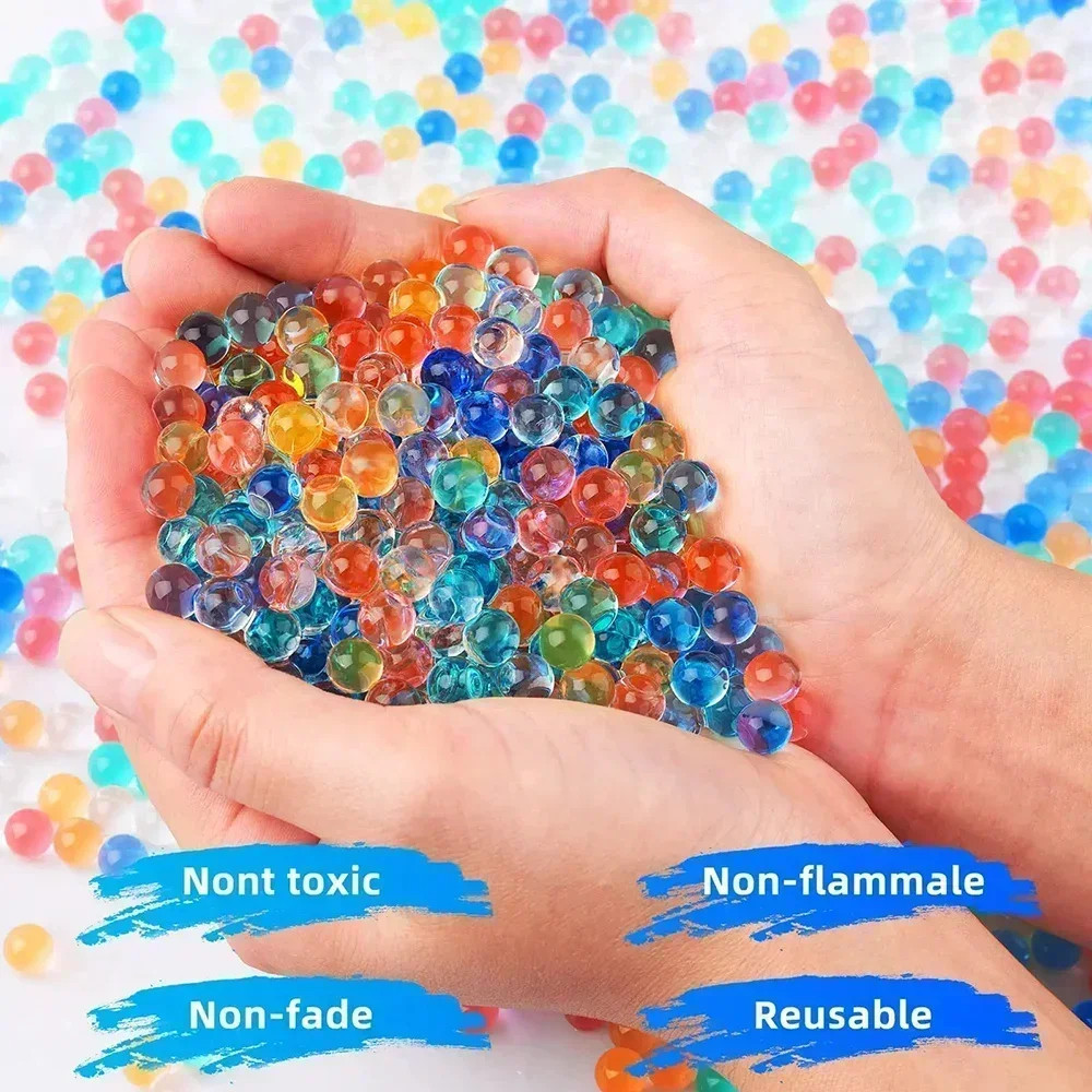 Water Gel Peluru Mainan 115GRAM 7-8MM / Water Jelly Peluru Mainan Ukuran 7-8MM / Water Gel