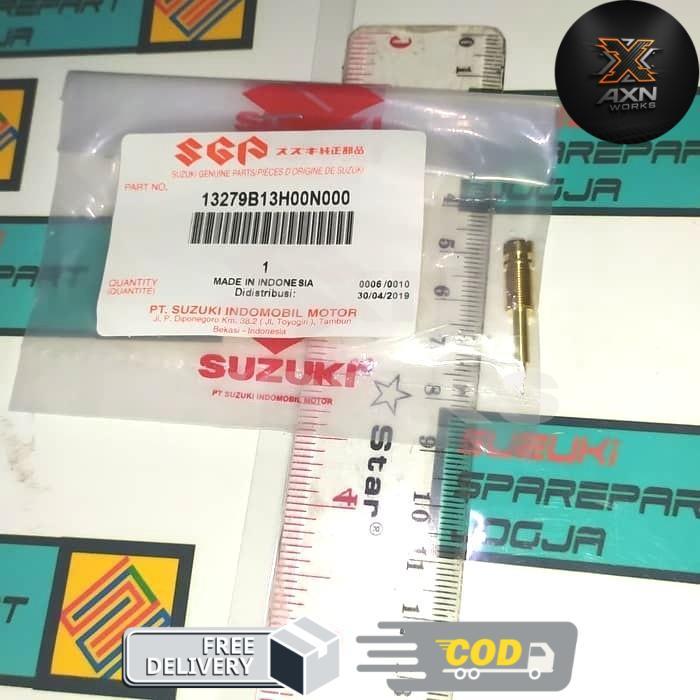 Suzuki Parts 13279B13H00N000 Baut Setelan Angin Suzuki Skywave 125 Ori - Not Specified