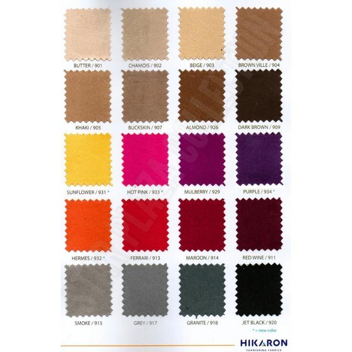 Kain Interior Microfiber Suede Hikaron - Real Suede (Furniture, Sofa, Kursi, Tas, Sepatu, Jaket, Dom