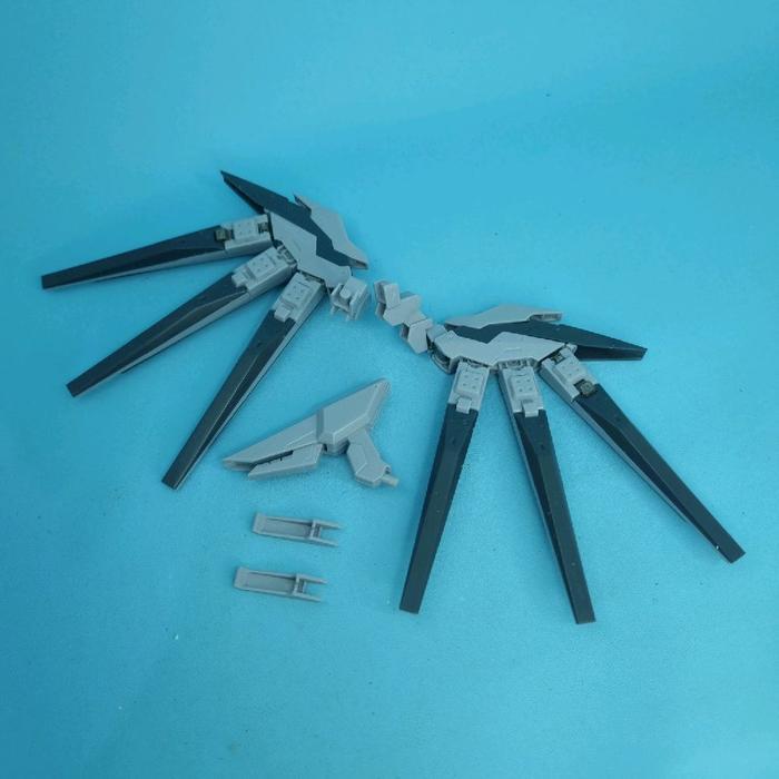 XFS HG HGBF 1/144 Hi-Nu/Hi-v Fighter Influx Fin Funnel Wing Backpack Weapon Unit