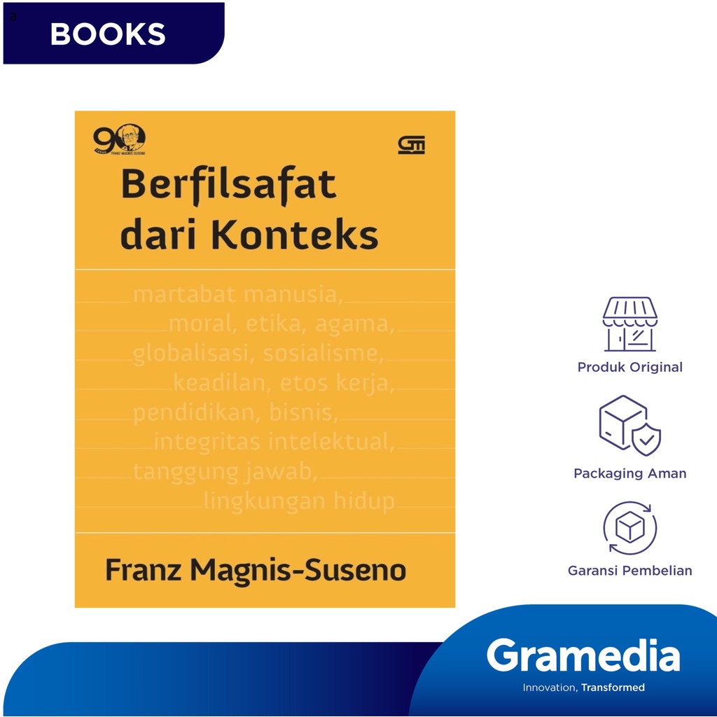 Berfilsafat dari Konteks (Franz Magnis-Suseno)