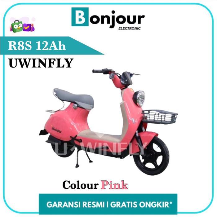 Selis Uwinfly R8 Sepeda Listrik Uwinfly R8S 500W/12Ah - PINK [RESMII]