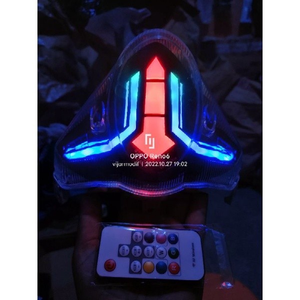 stoplamp new Satria15Fu injeksi custom/stoplamp new Satria150Fu injeksi custom 3in1/ lampu stoplamp 