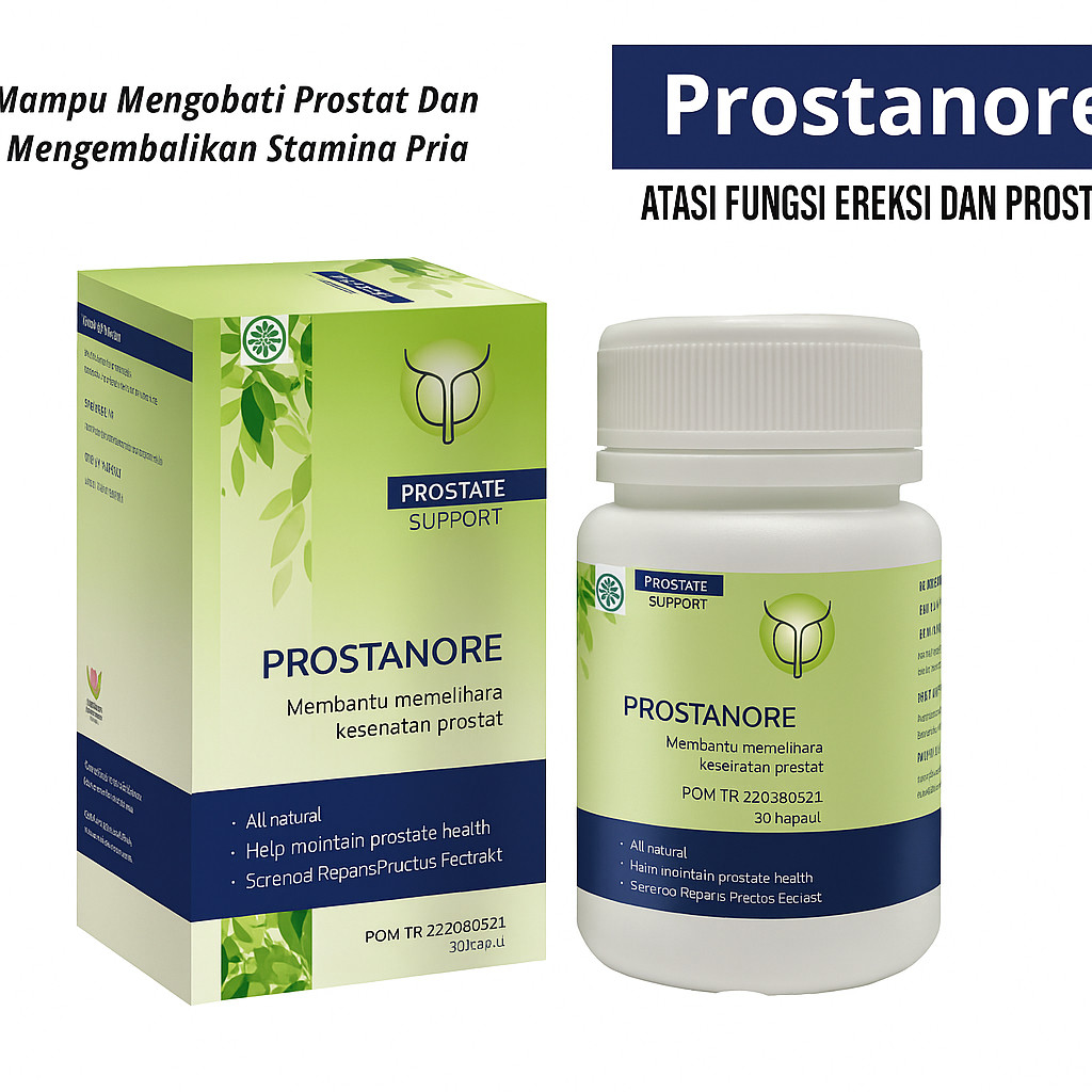 Prostanore Kapsul Obat Herbal Atasi Prostat Pria Dewasa Cepat Aman Prostanore Asli Original BPOM OBA