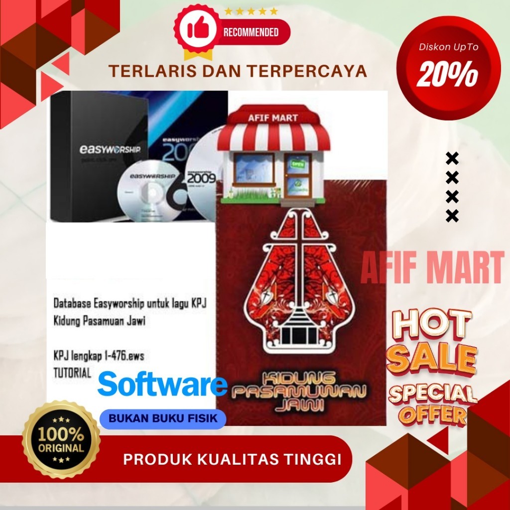 Database Easyworship Kidung Pasamuwan Jawi ( KPJ ) Multimedia Gereja